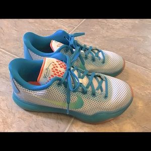 Nike Kids Sneakers - Blue and White